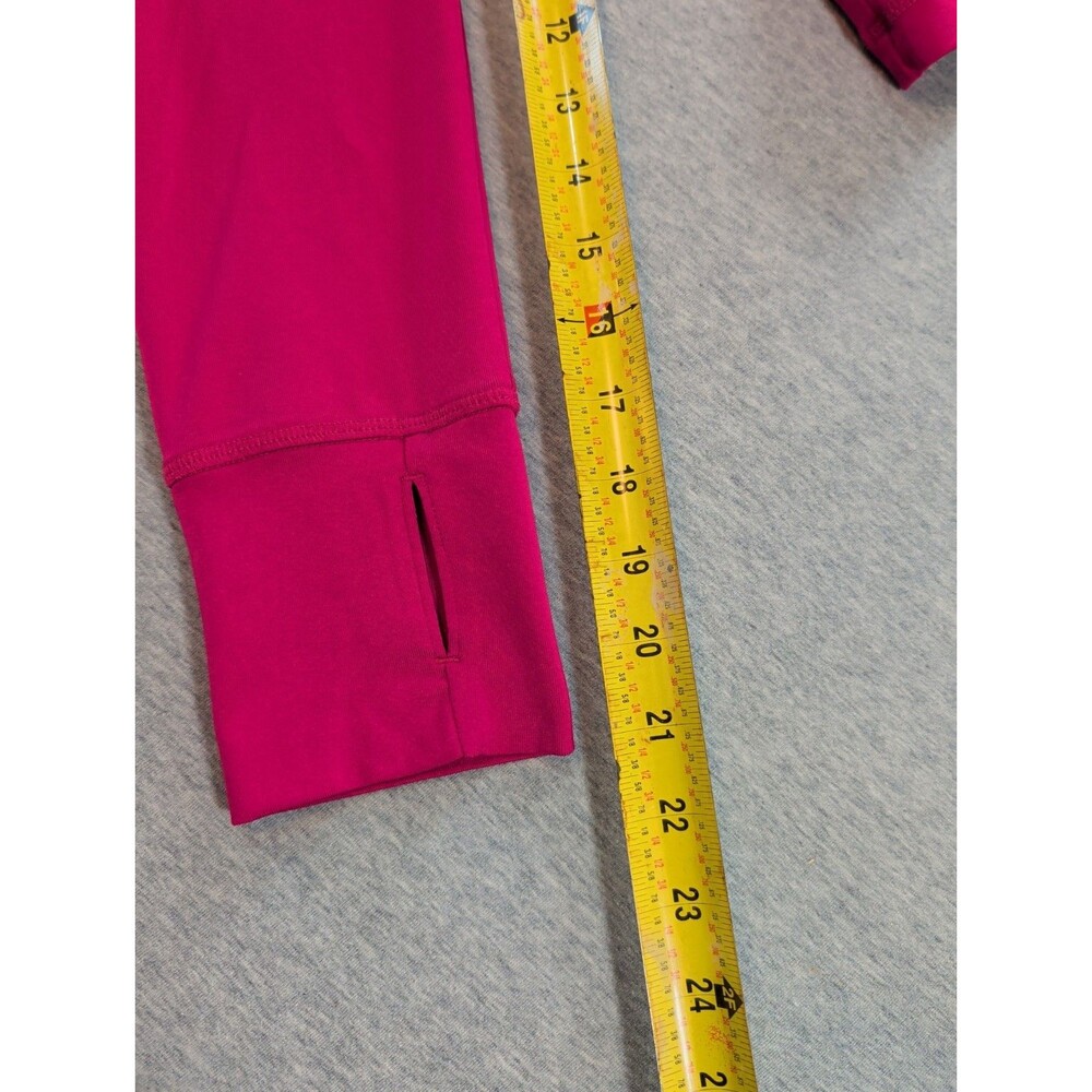 Danskin Now Womens L Smokin Hot Pink Jacket Stretch Breathable Active wear Gym - Picture 6 of 11